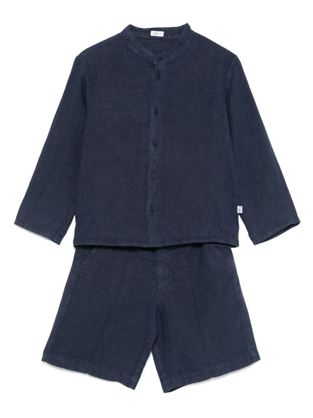 Completo blu navy per bambino
