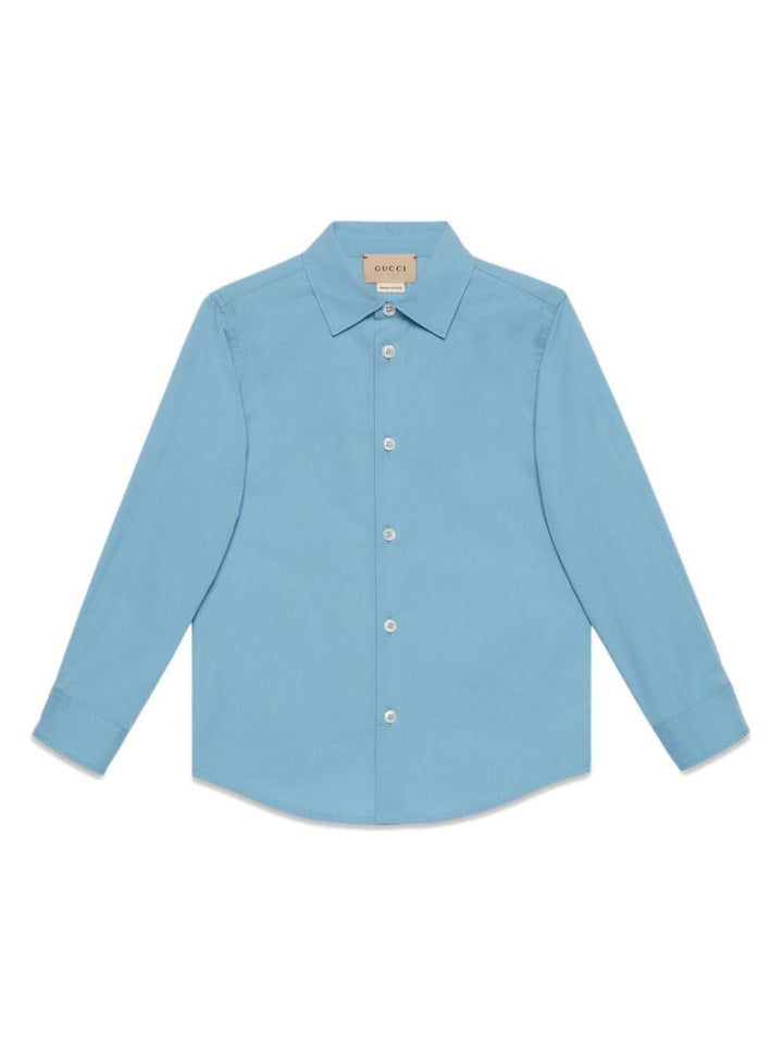 Camicia blu chiaro per bambino