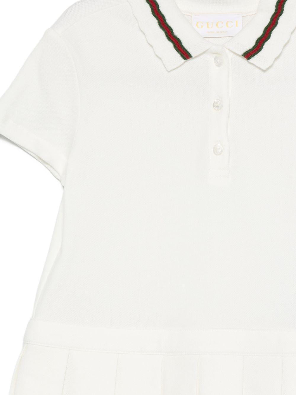 Abito bianco per neonata 852838XJHRS 9024 Gucci Kids 