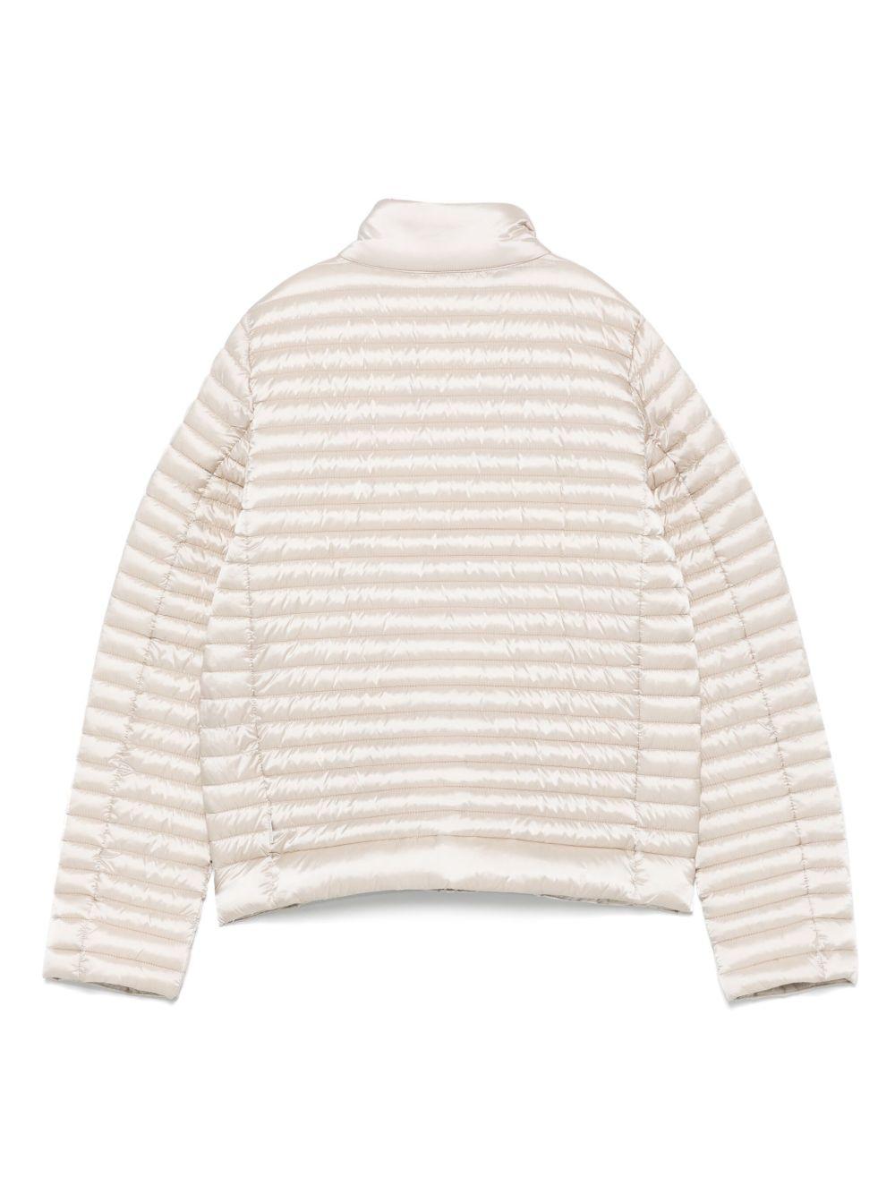 Giubbotto beige sabbia per bambina J31058GIRIS20 40003 Save The Duck Kids 