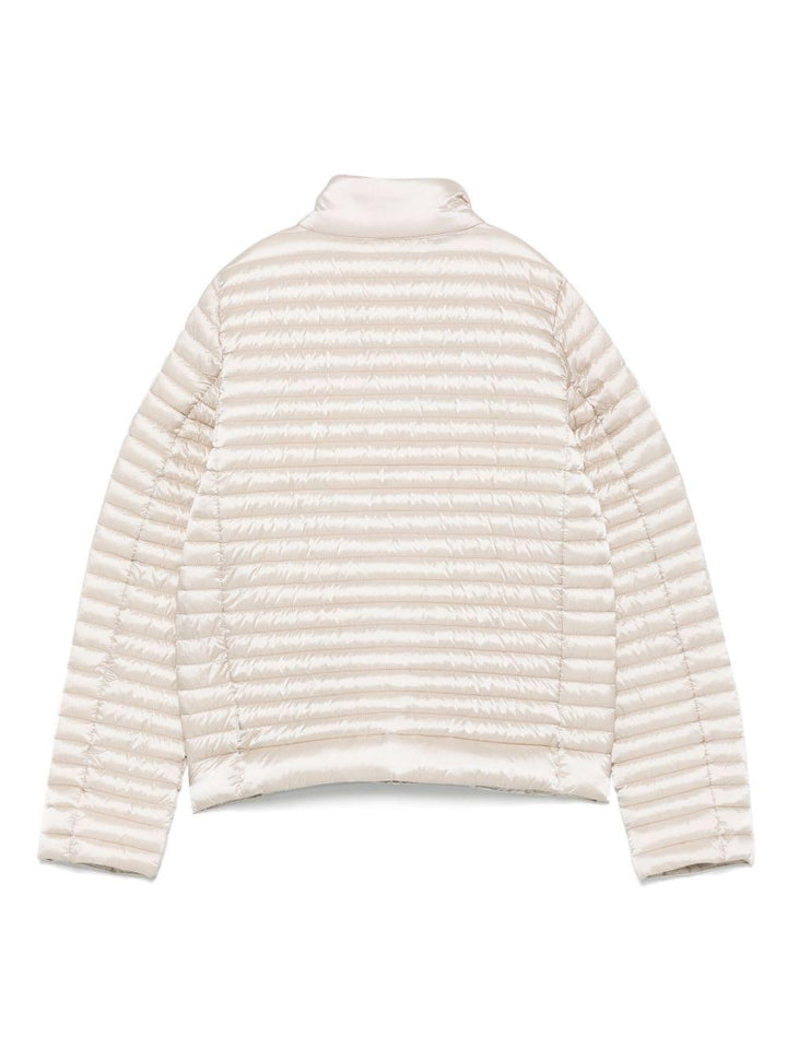 Giubbotto beige sabbia per bambina J31058GIRIS20 40003 Save The Duck Kids 