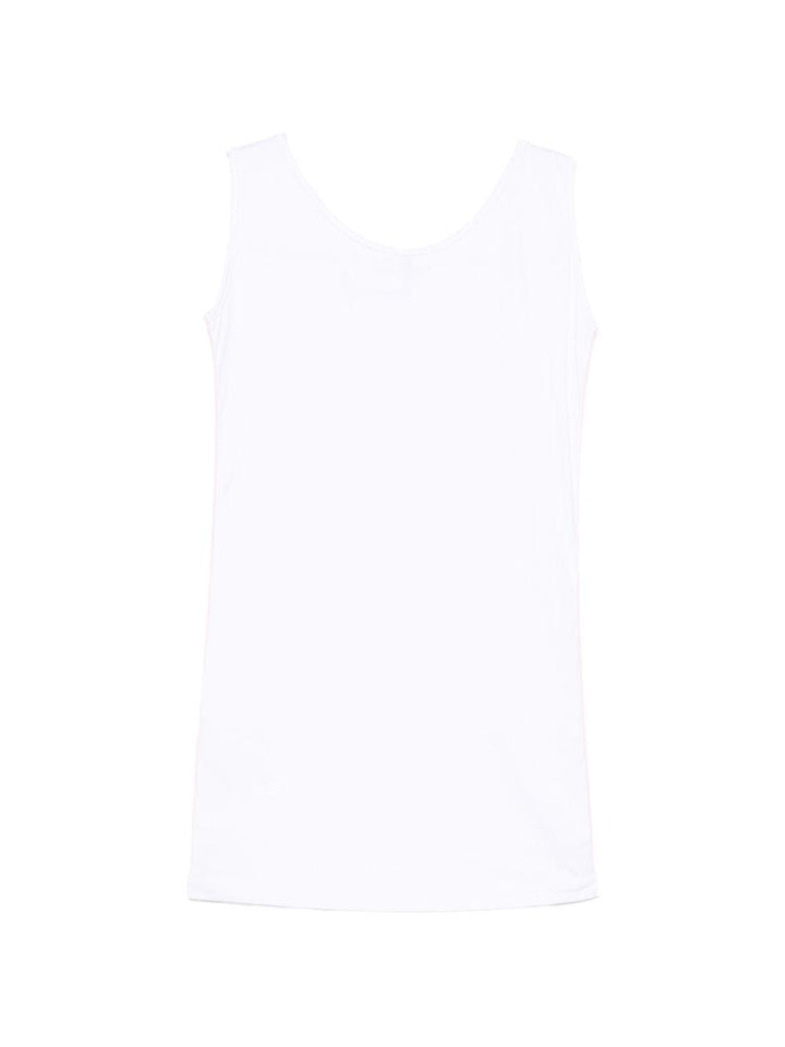 Abito bianco/rosa per bambina C1GJQB559J336 100P Gcds Kids 