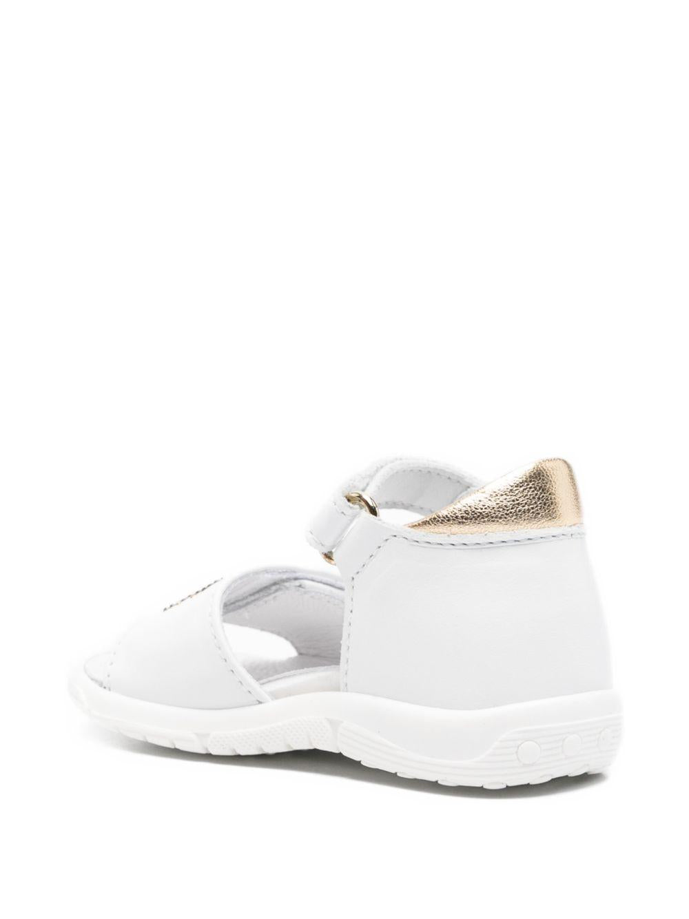 Sandali bianche per neonata F1A2E05410092 B093 Elisabetta Franchi Kids 