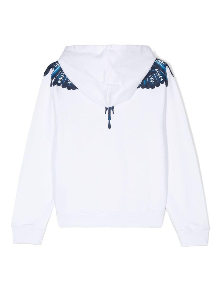 Felpa bianca per bambino CBBB001F24FLE002 0145 Marcelo Burlon Kids 