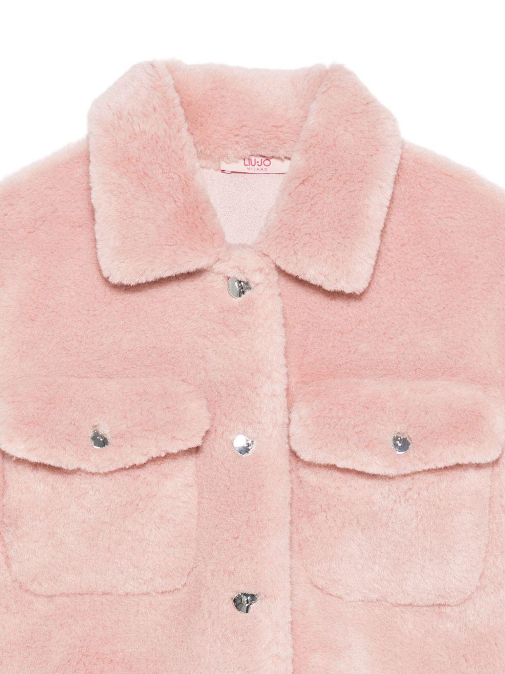 Giubbotto rosa per bambina GF5097E1035 51906 Liu Jo 