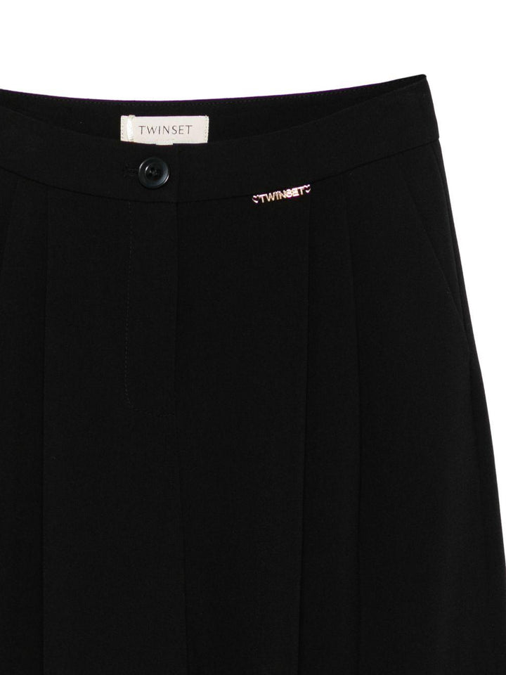 Pantalone nero per bambina 252GJ2274 00006 Twin Set 
