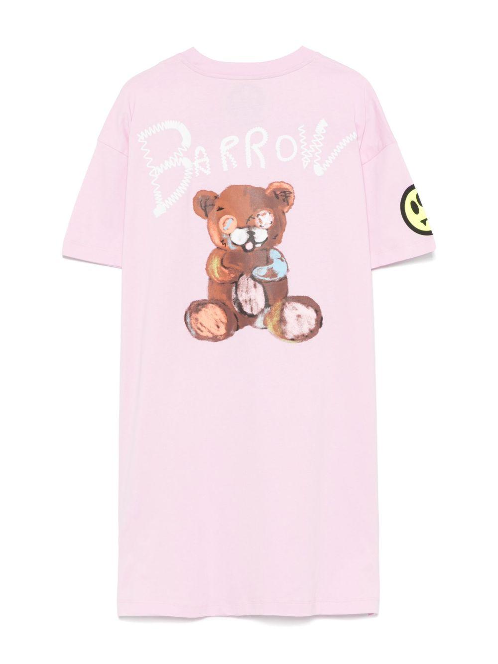 T-shirt rosa per bambina S5BKJGDR165 BW014 Barrow Kids 