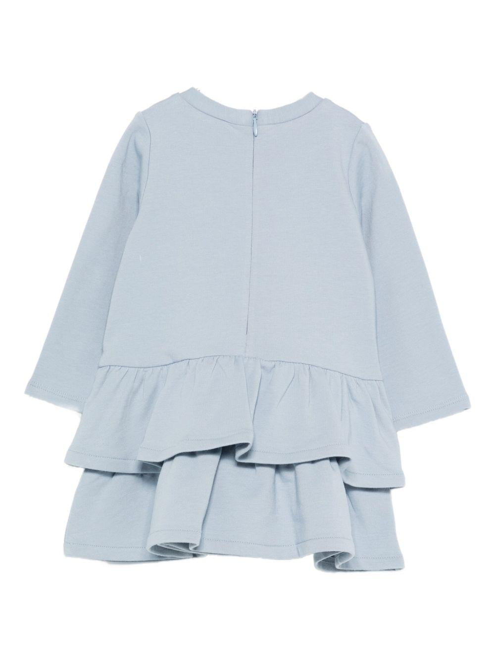 Abito blu polvere per neonato HF5036F0724 64010 Liu Jo 