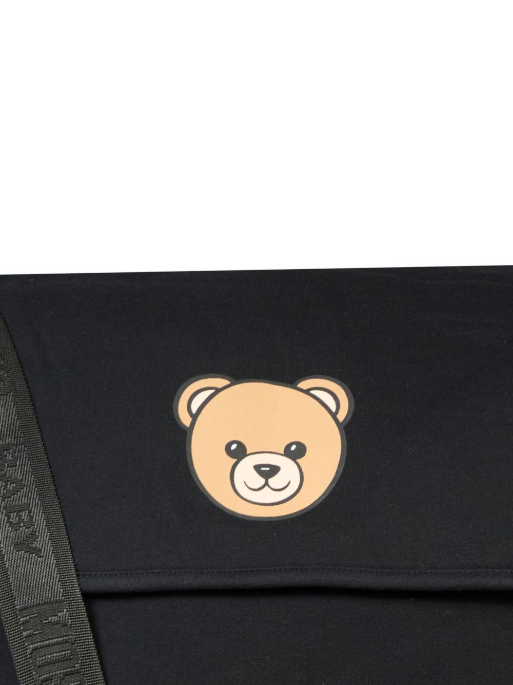 Borsa mamma nera MUX05VLCA19 60100 Moschino Kids 