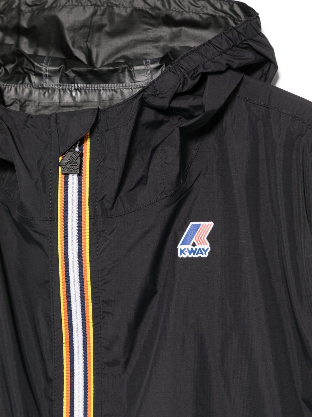 Giubbotto nero per bambino K61336W USY K-Way Kids 