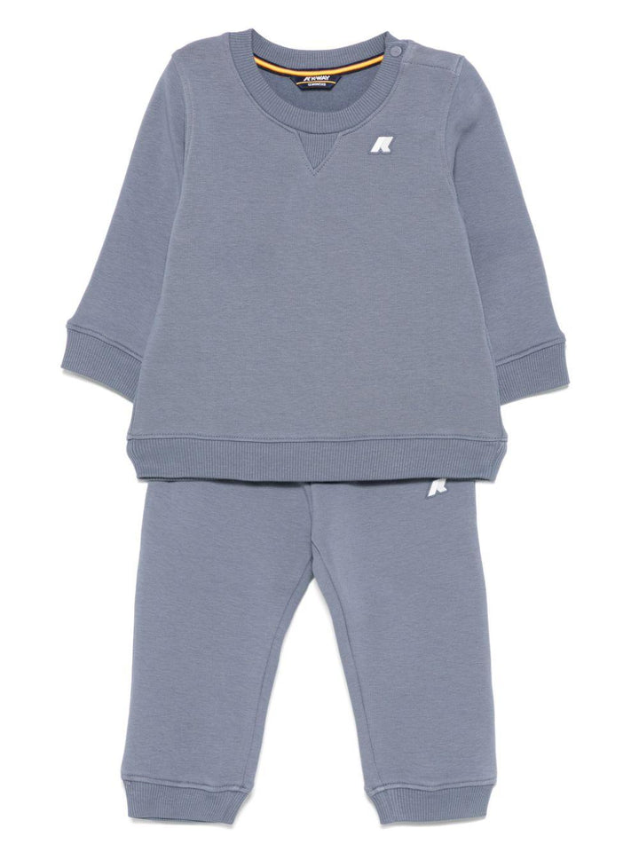 K-Way Kids grey/blue baby set