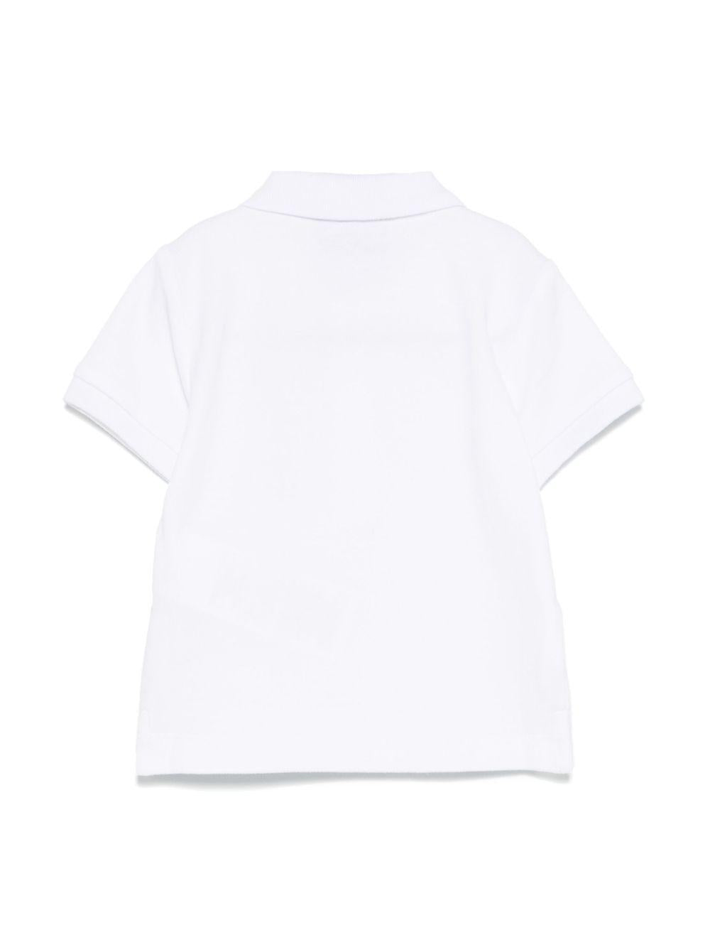 Polo bianco per neonato