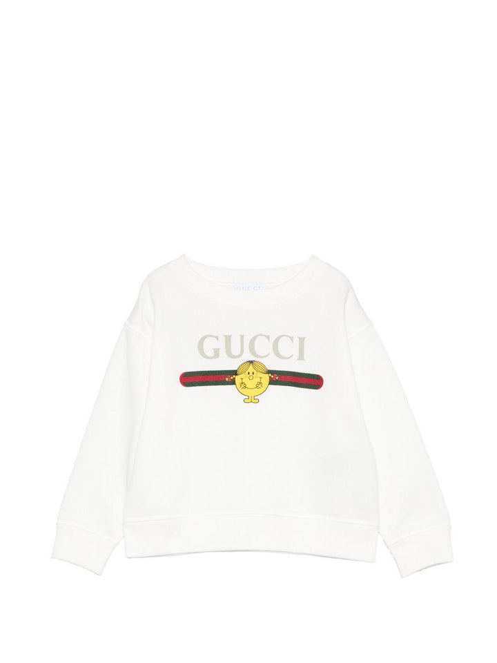 Felpa bianca per bambino 857208XJHRH 9214 Gucci Kids 