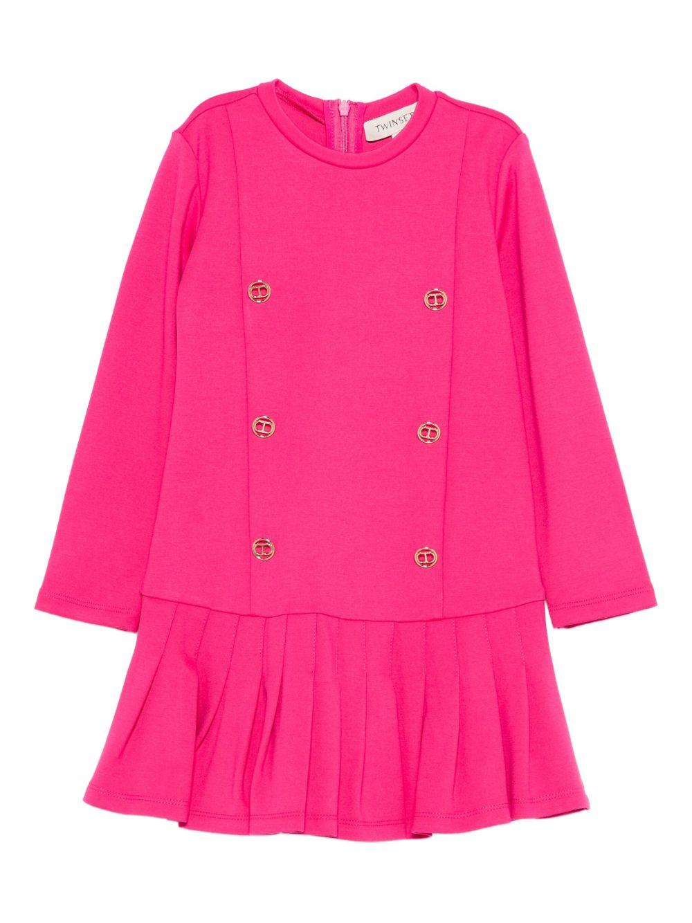 Abito fucsia per bambina 252GB2222 00338 Twin Set 