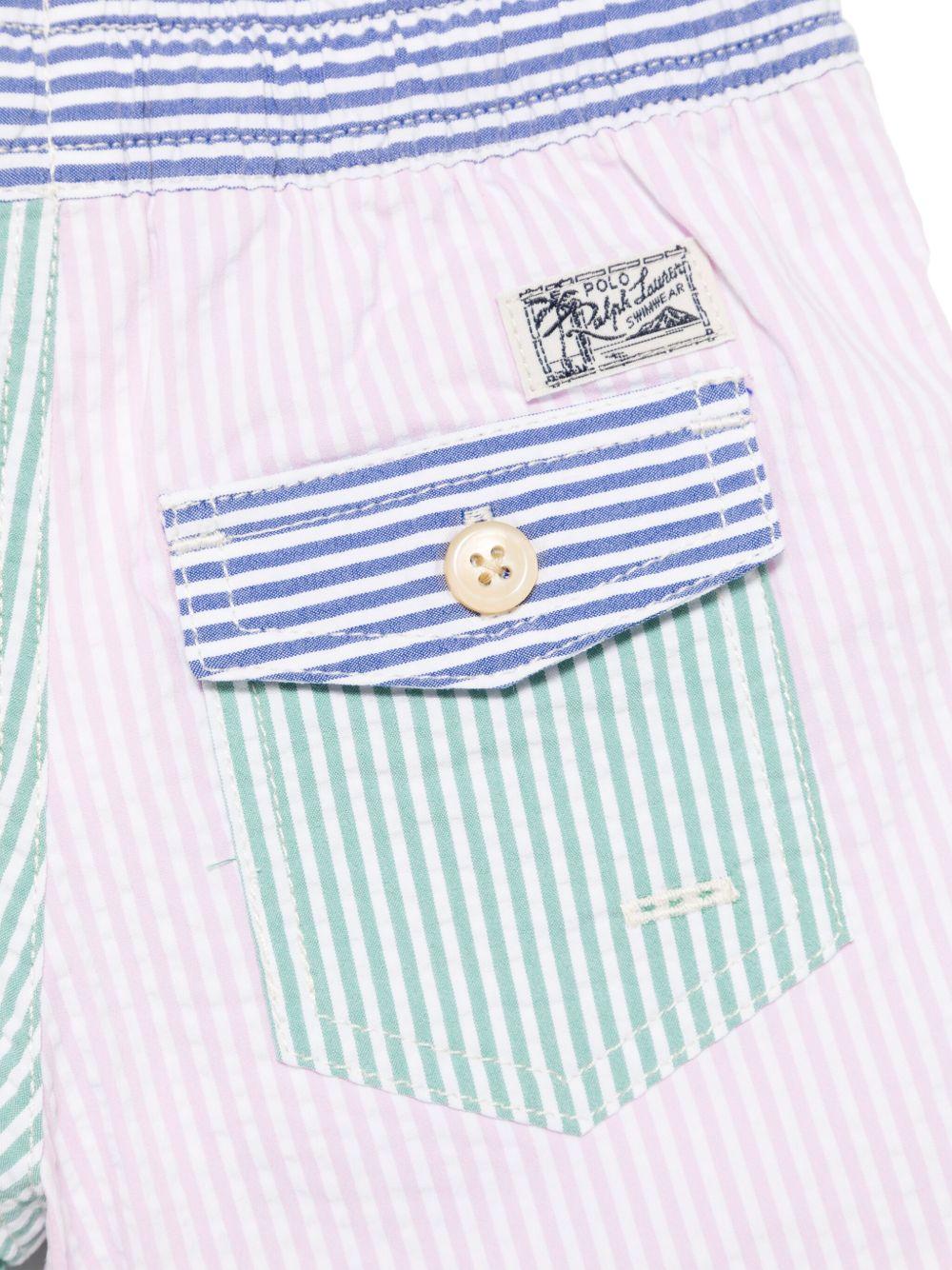 Costume blu/rosa/bianco per bambino