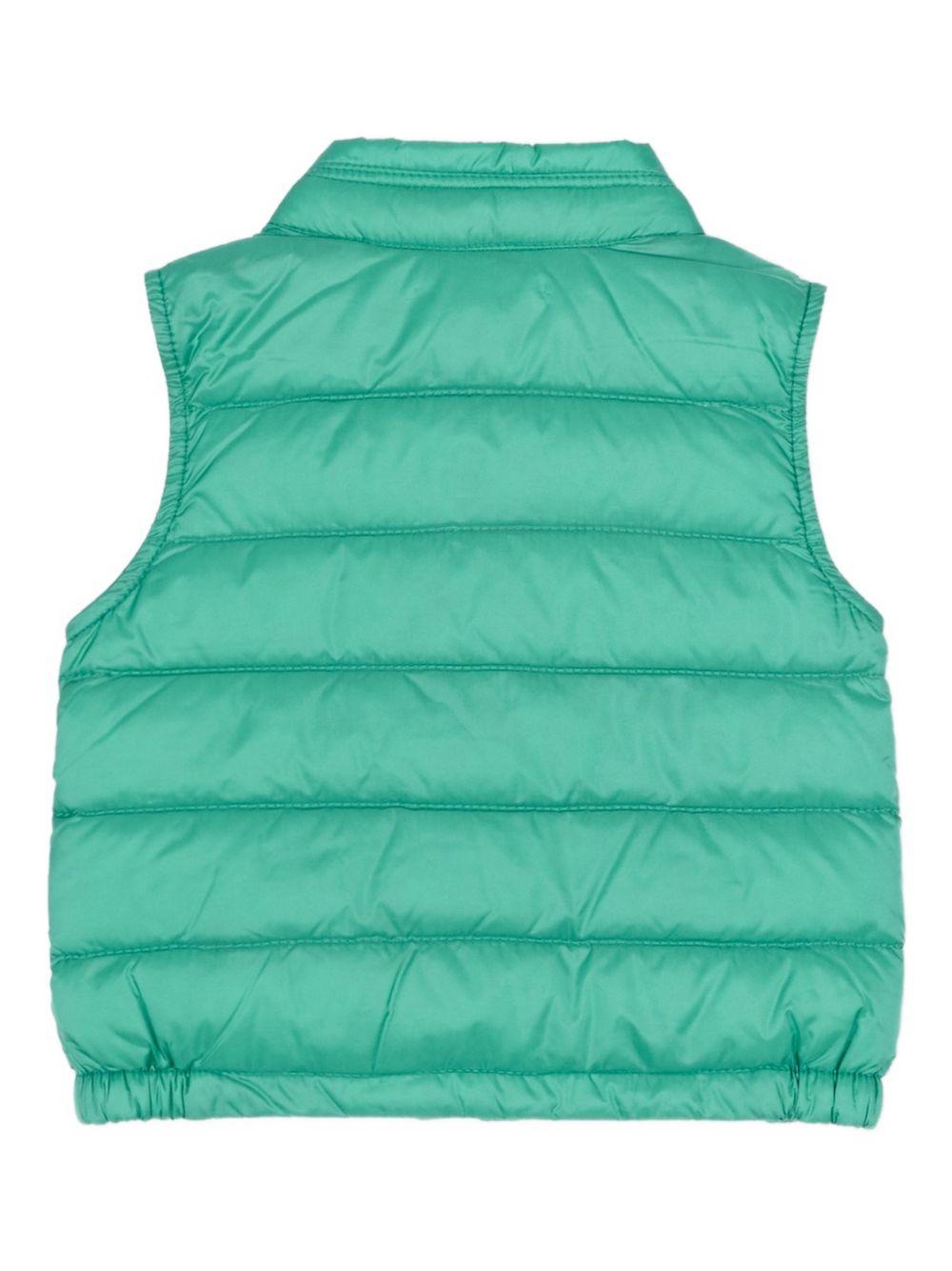 Giubbotto verde per neonato 9511A00023597YF 845 Moncler Kids 
