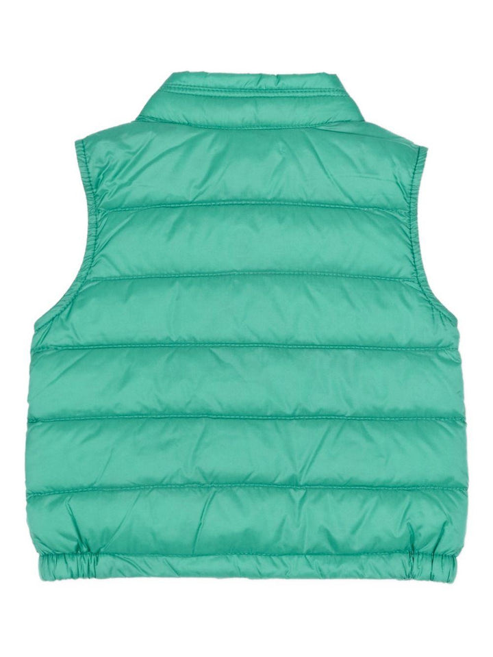 Giubbotto verde per neonato 9511A00023597YF 845 Moncler Kids 