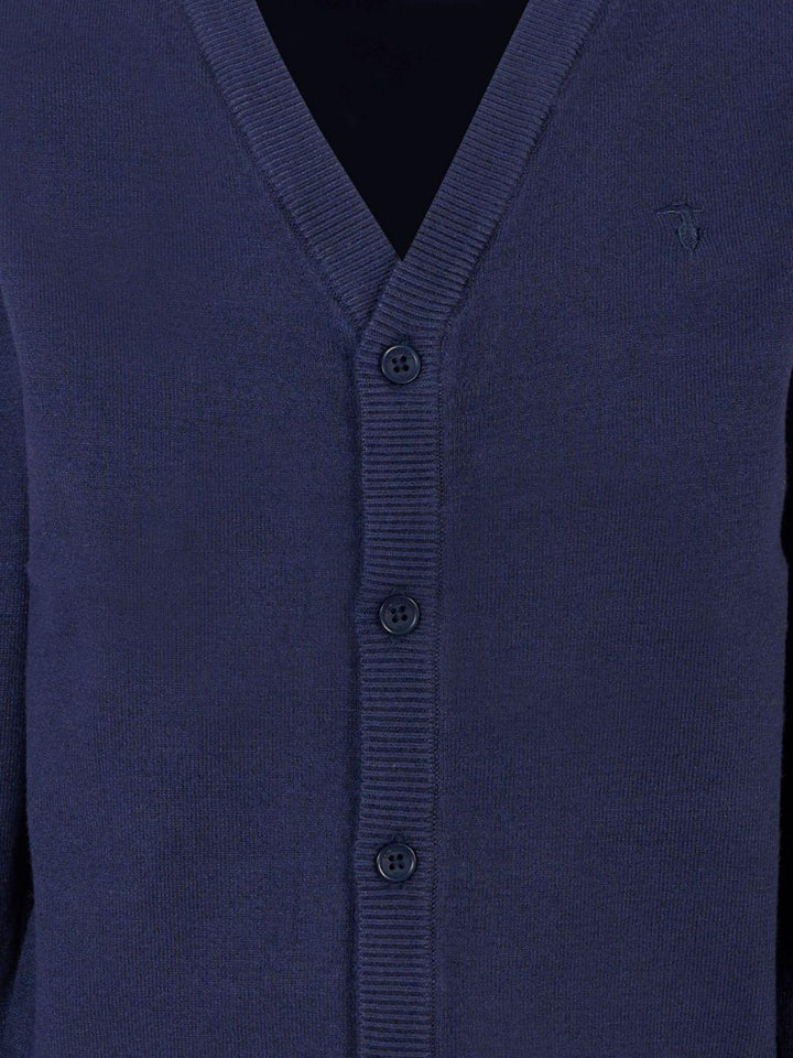 Cardigan blu per bambino TBA25010CD PEA Trussardi Kids 