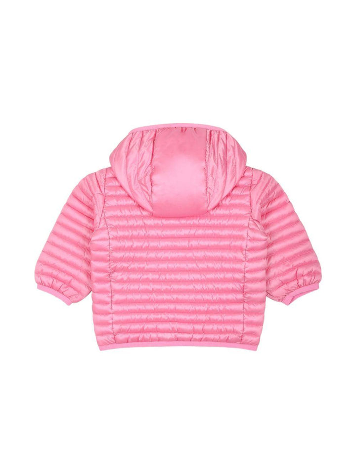 Giubbotto rosa per neonata