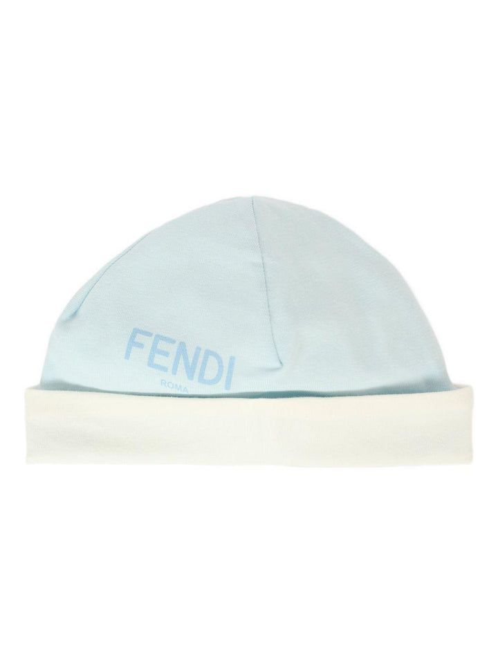 Tutina azzurra per neonato BUK141ST8 F19J4 Fendi Kids 