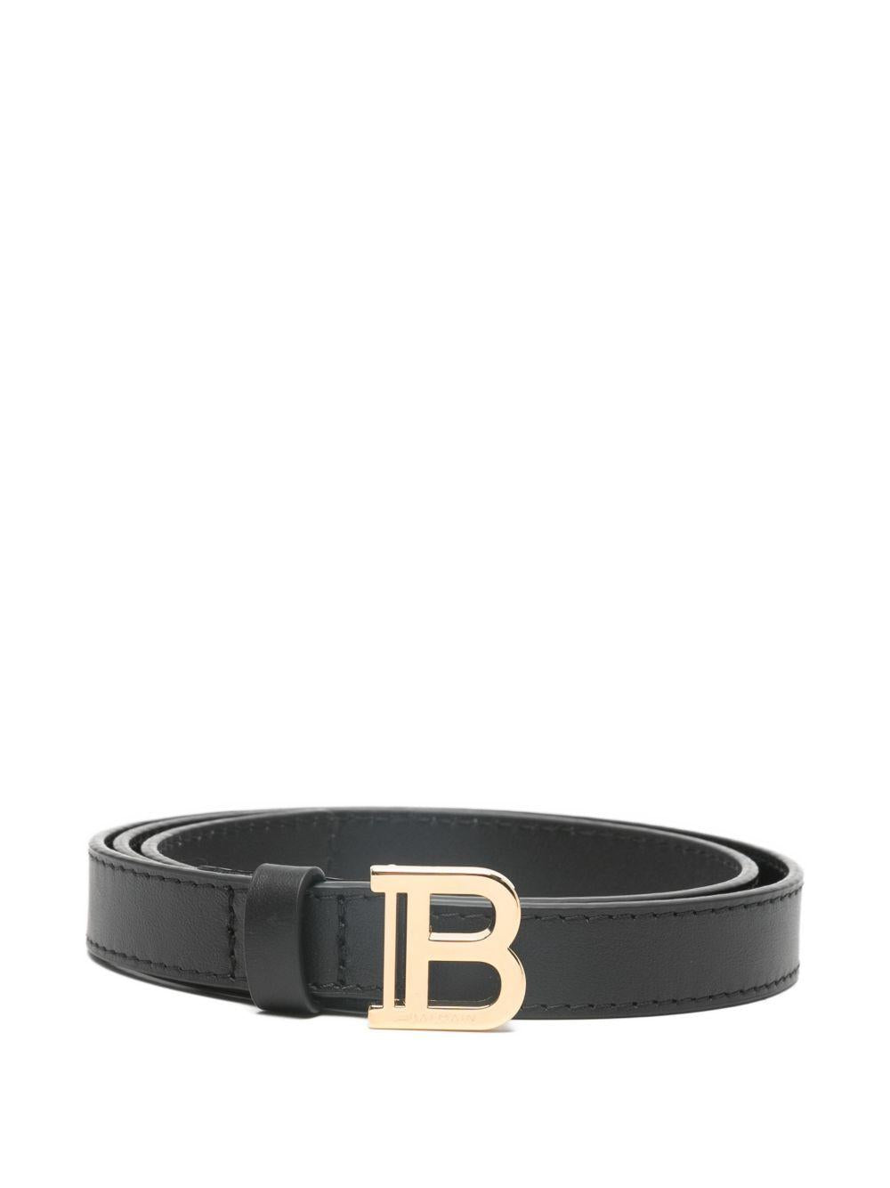 Cintura nera per bambina BY0C01Z1371 930OR Balmain Kids 