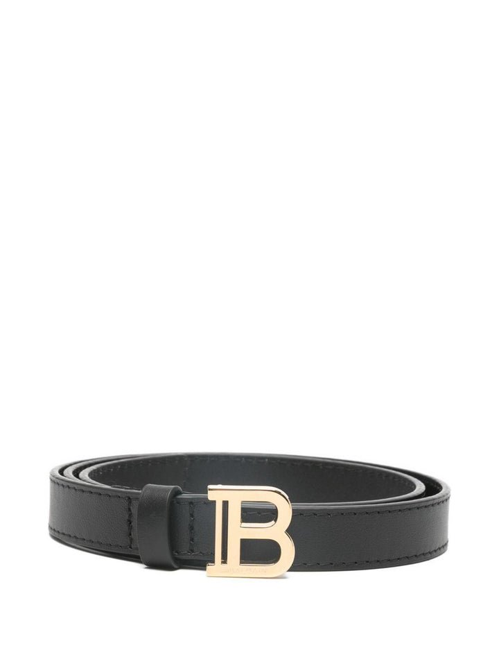 Cintura nera per bambina BY0C01Z1371 930OR Balmain Kids 