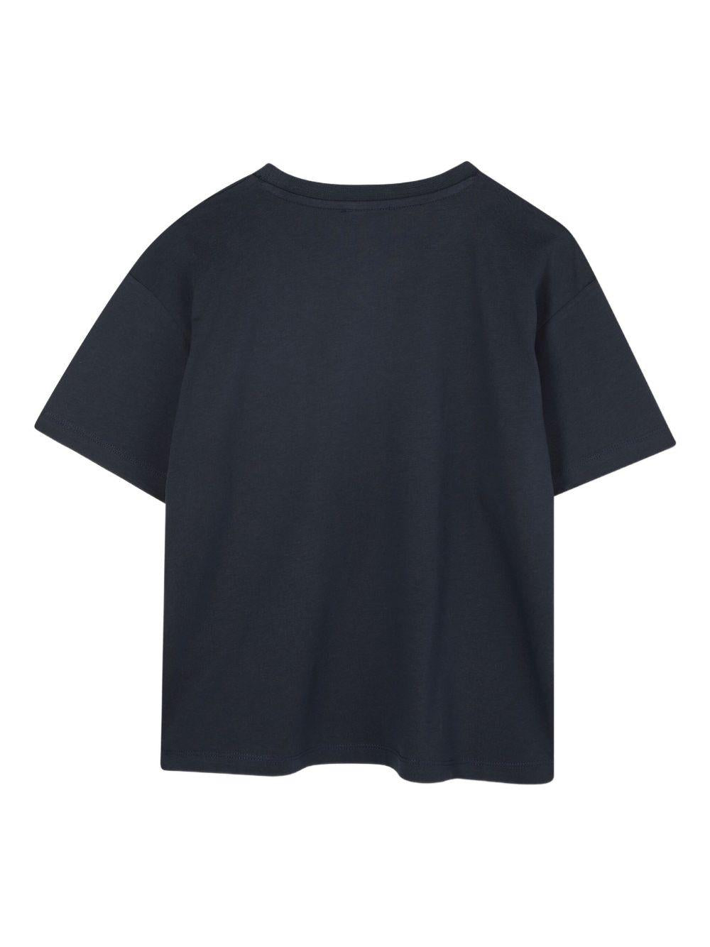 T-shirt blu navy per bambino K61494 845 Kenzo Kids 