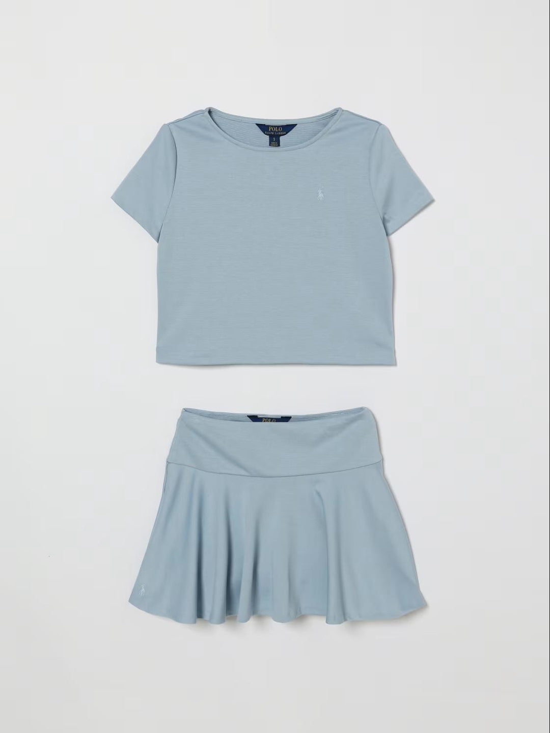 Completo celeste per bambina 312965215 501 Ralph Lauren Kids 