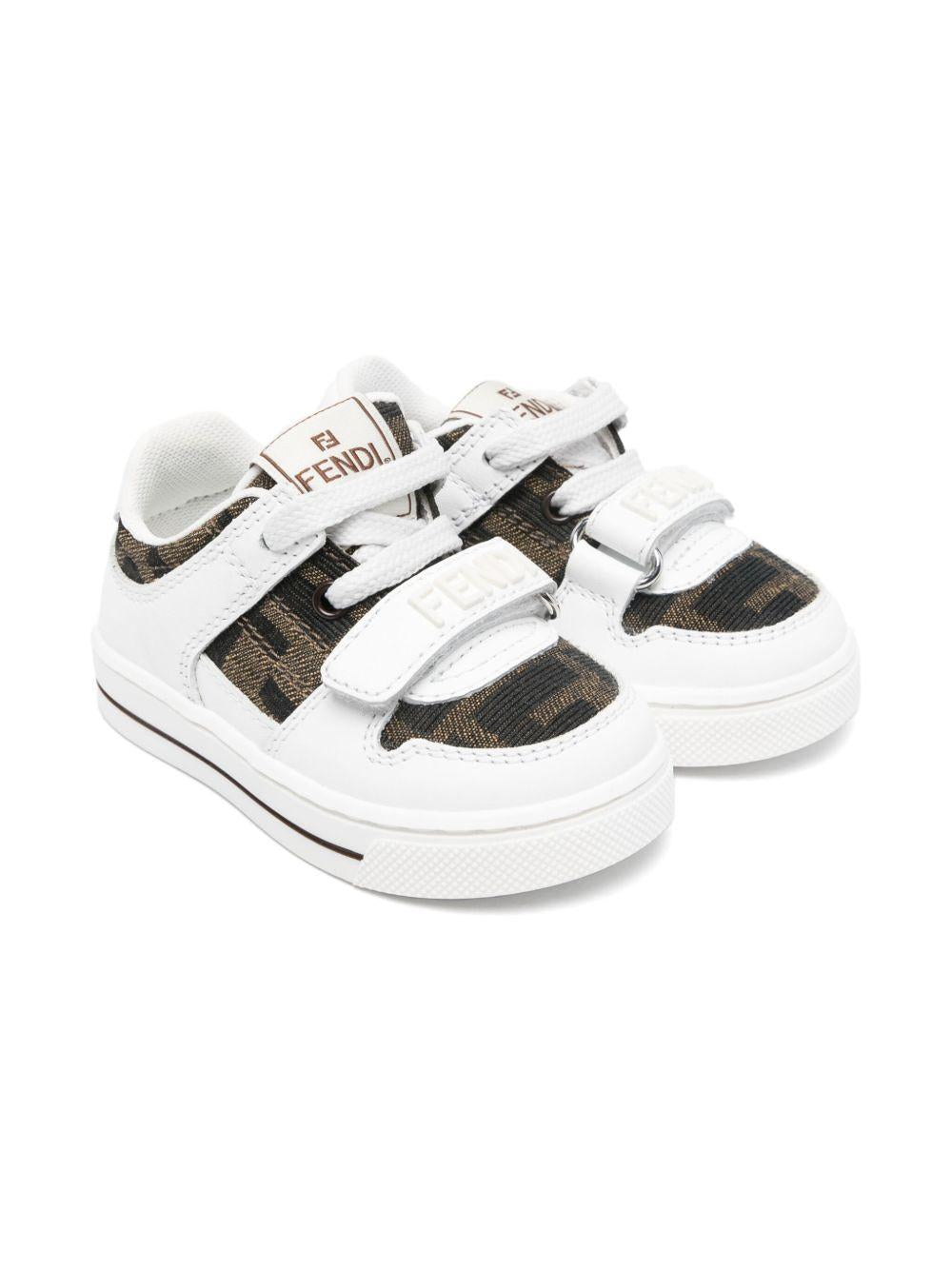 Sneakers bianche per bambino JMR475AHGY F0C1A Fendi Kids 