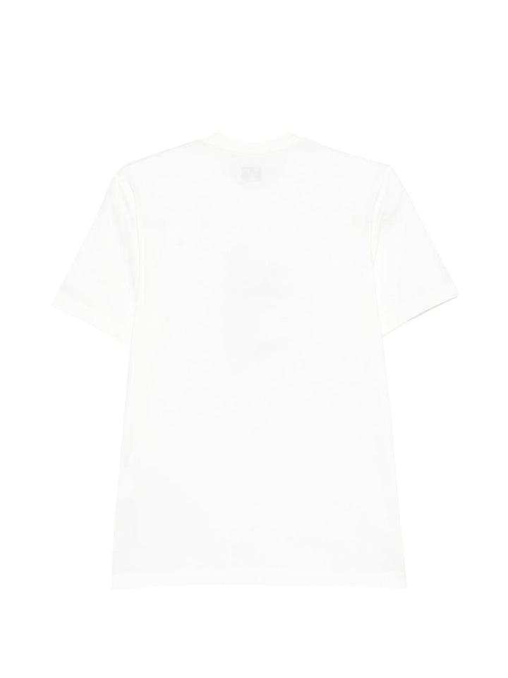 T-shirt bianca per bambino CUM00VLAA17 10135 C.P Company Kids 