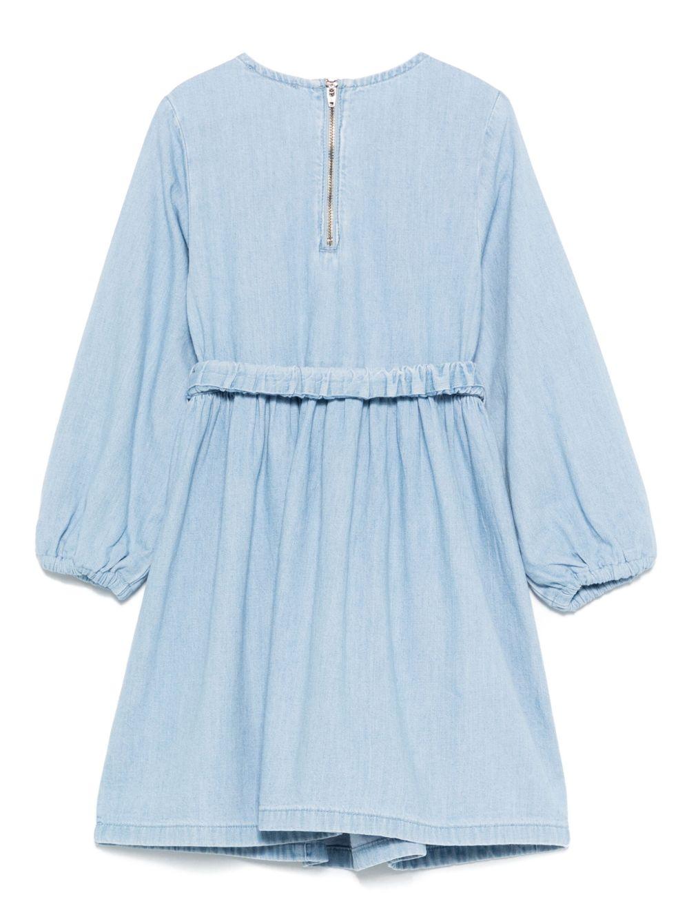 Abito blu per bambina