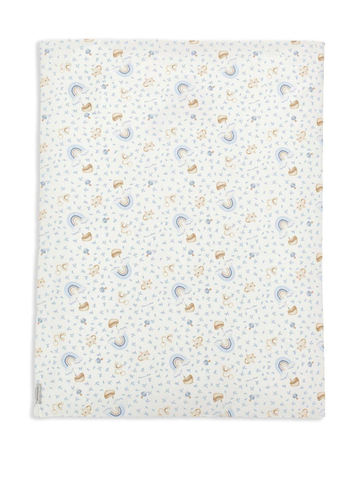 Coperta bianca per neonato 22F001NP6000 0152 Monnalisa Kids 