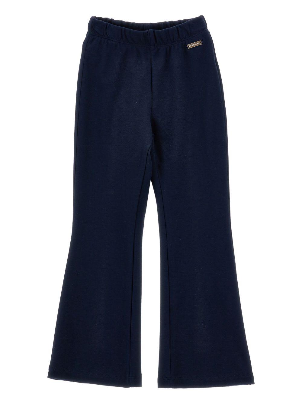 Pantalone blu navy per bambina 17F4006207 056S Monnalisa Kids 