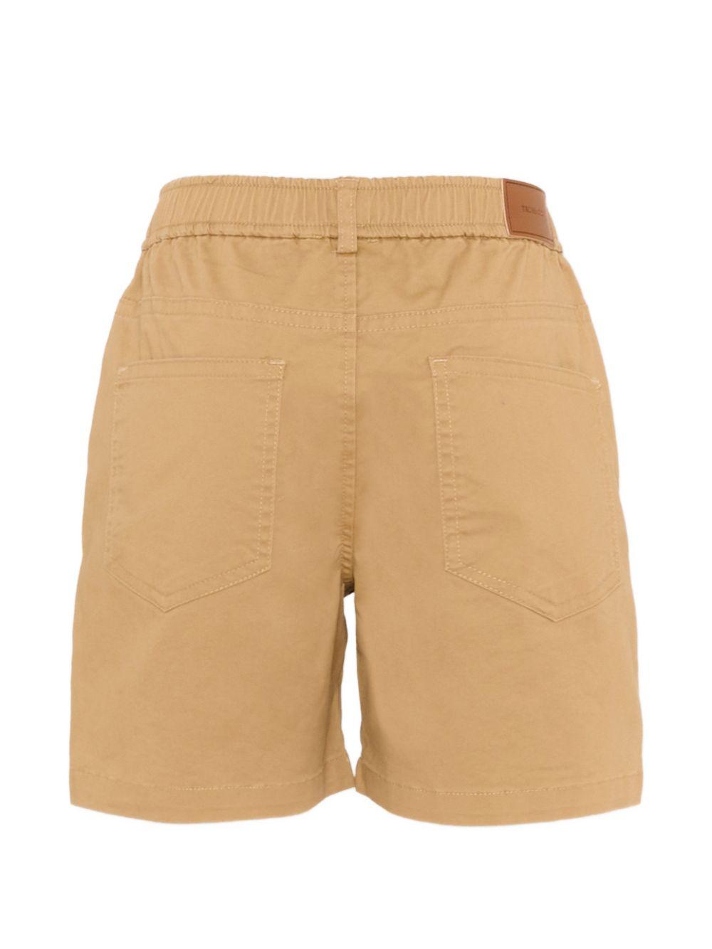 Bermuda marrone chiaro per bambino TIP26074BEK BRO Trussardi Kids 