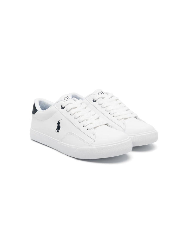 Sneakers bianche/blu per bambino RF104105 THE Ralph Lauren Kids 