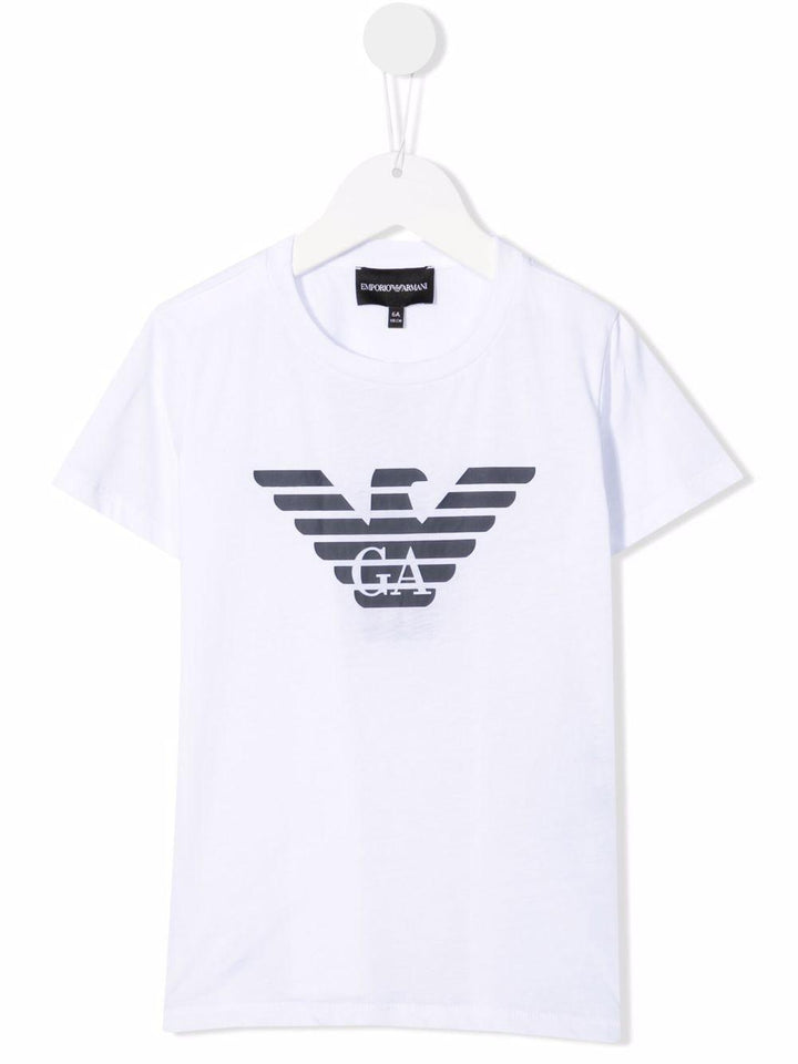 White cotton t-shirt for children