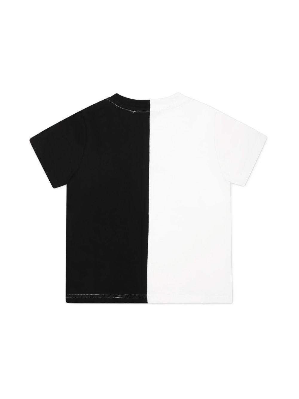 T-shirt bianco/nero per neonato