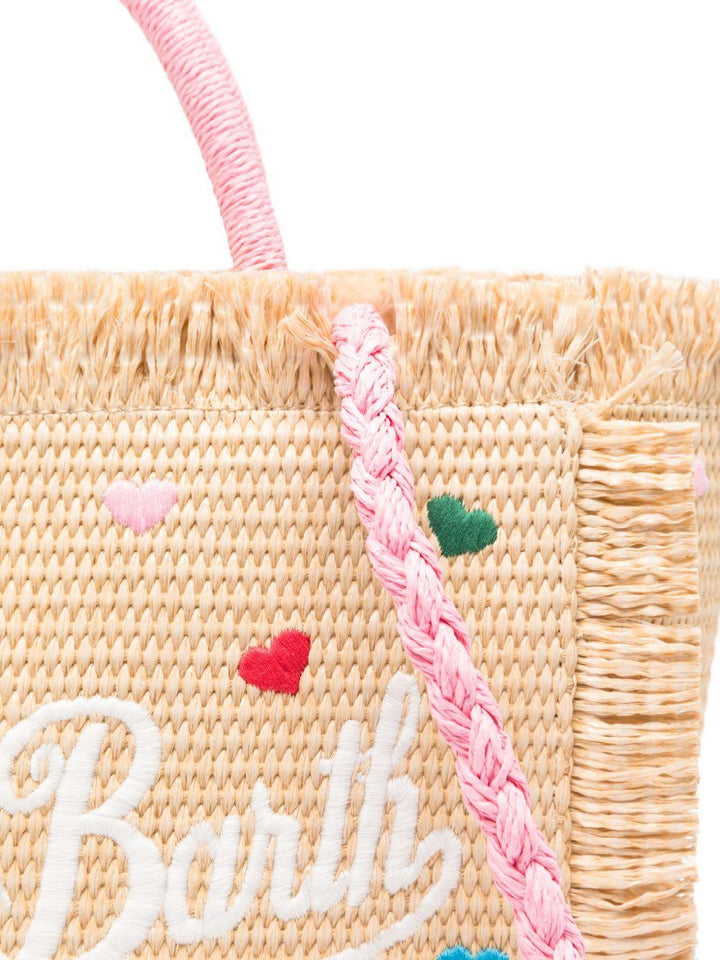 Borsa beige per bambina COL0017 00344L MC2 Saint Barth Kids 