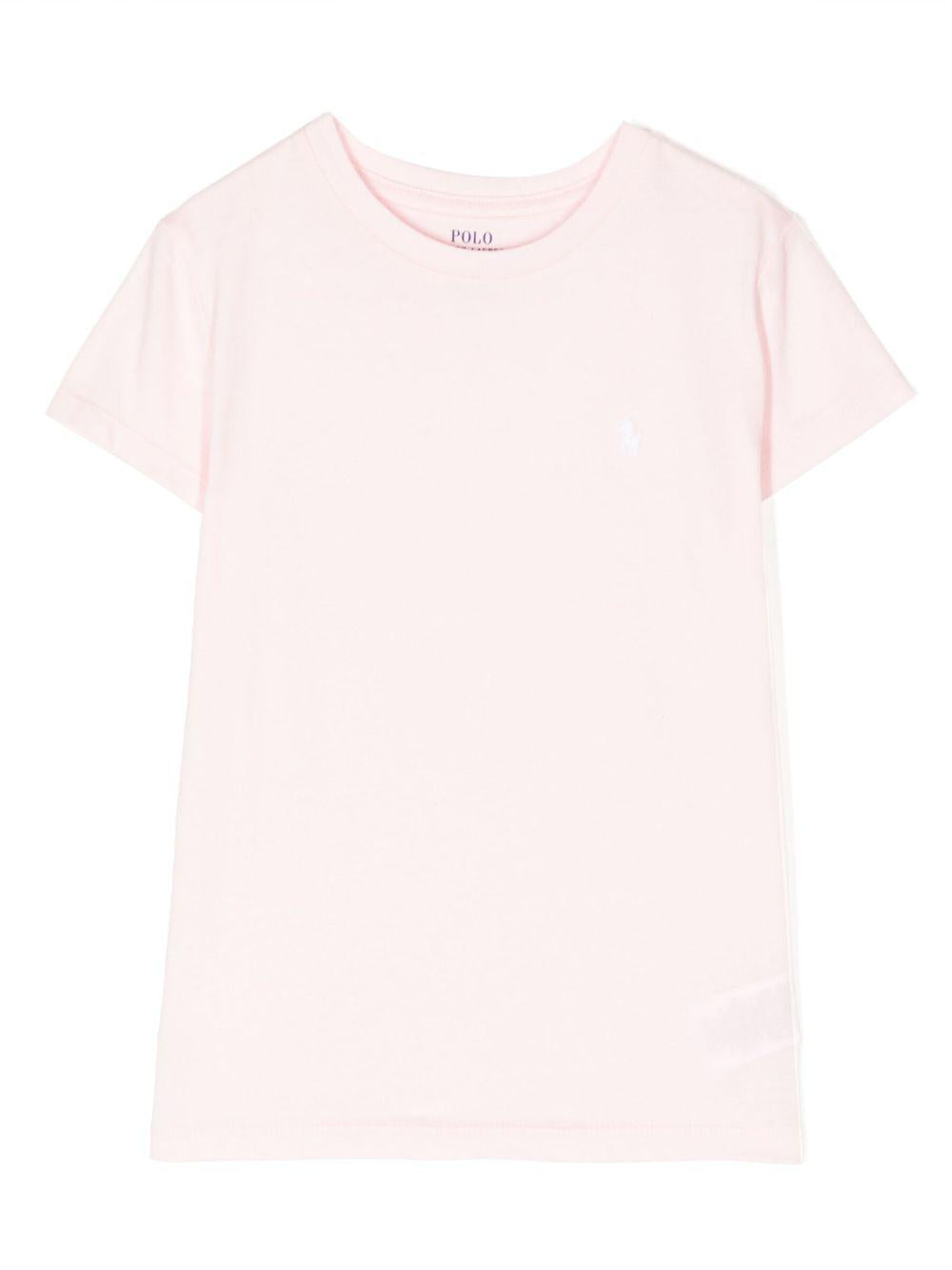 T-shirt rosa chiaro per bambina 313833549 033 Ralph Lauren Kids 