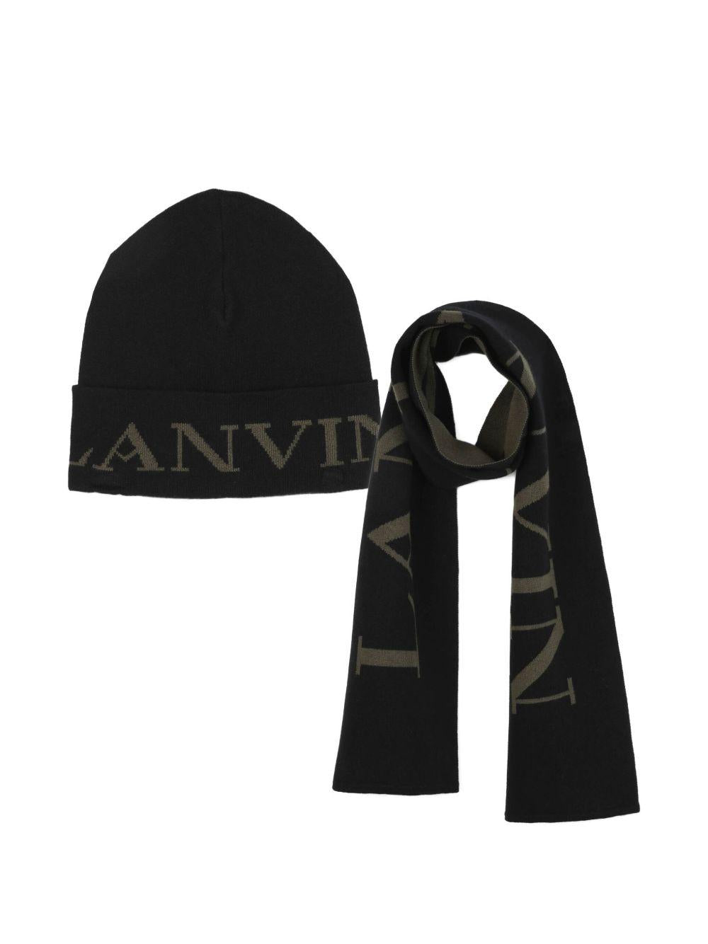 Cappello e sciarpa per bambino N30323 M46 Lanvin Enfant 