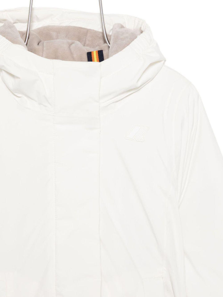 Giubbotto bianco per bambina K4137WW ASG K-Way Kids 