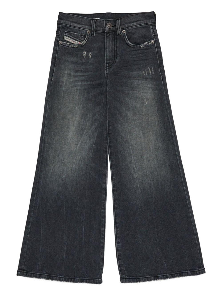 Jeans grigio scuro per bambina