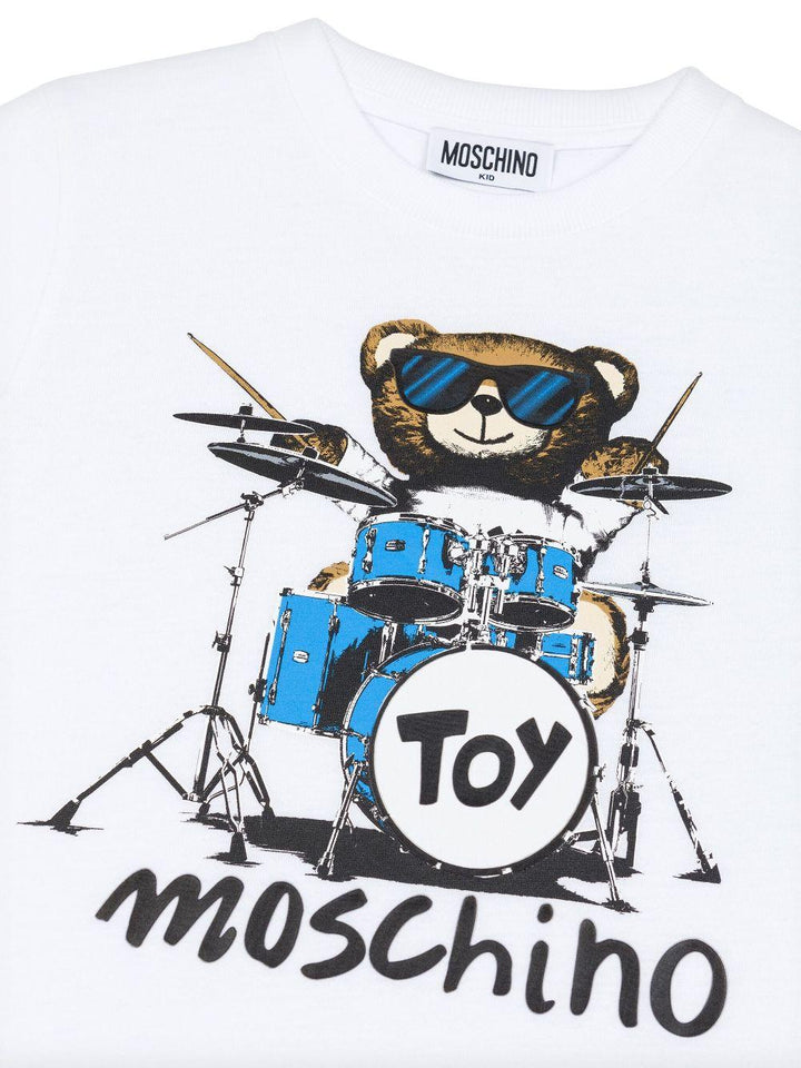 T-shirt bianca per bambino