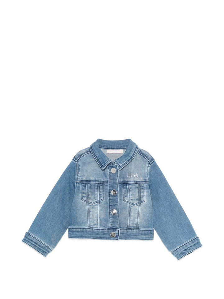 Giacca jeans per neonata HA6024D5046 77122 Liu Jo 