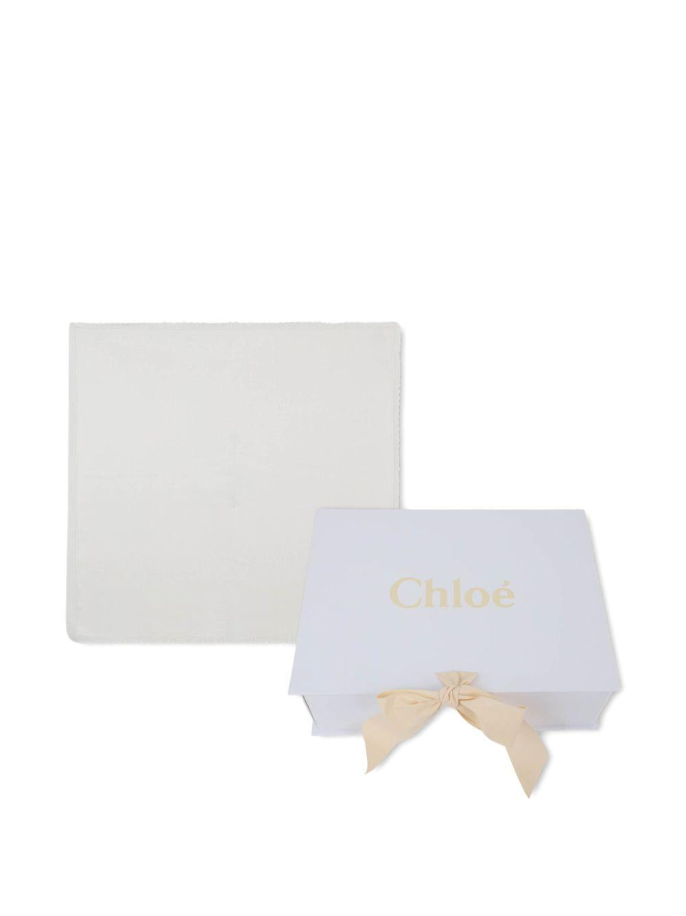 Coperta bianco sporco per neonata C20771 117 Chloe 