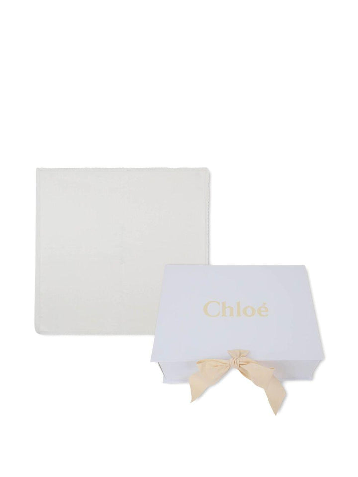 Coperta bianco sporco per neonata C20771 117 Chloe 