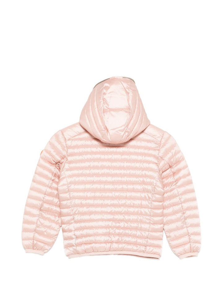 Giubbotto rosa chiaro per bambina J32310GIRIS22 80043 Save The Duck Kids 