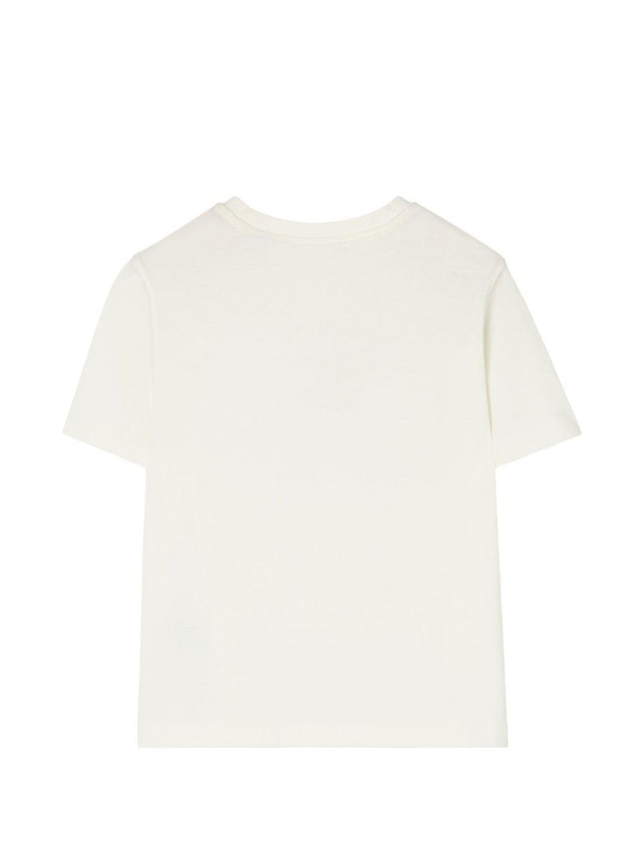 T-shirt bianca per bambino 8125836 A2014 Burberry Kids 