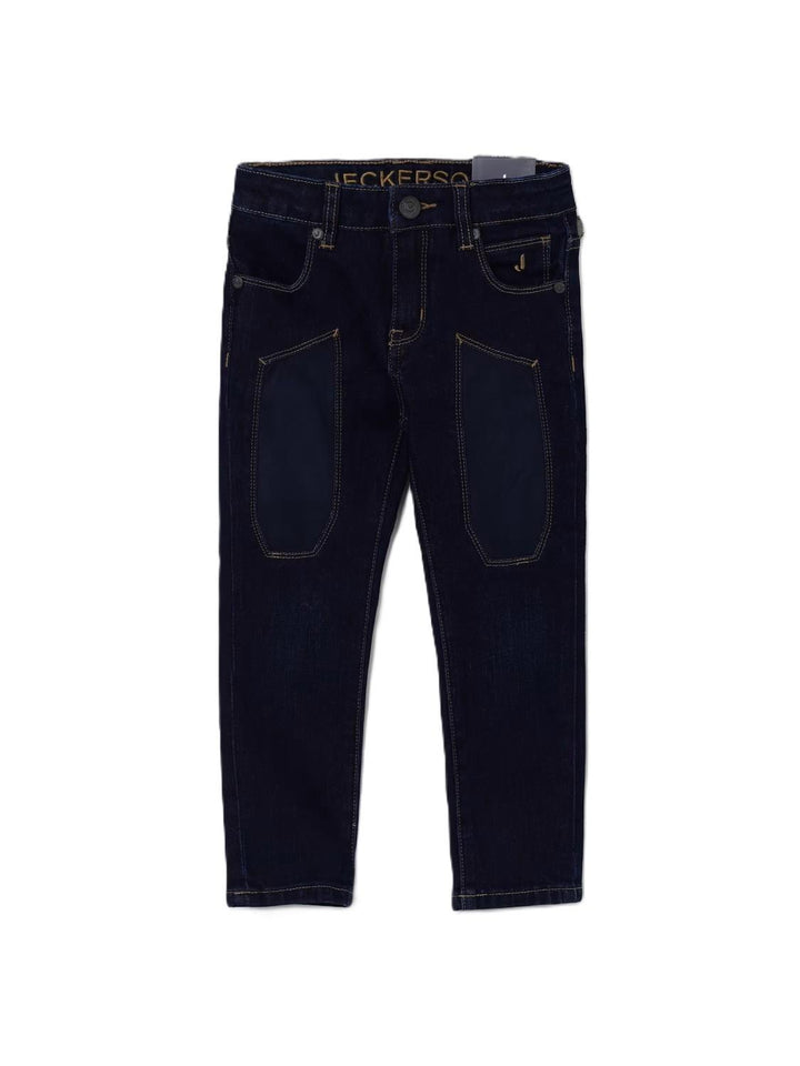 Jeans neri per bambino JB5031W25 RE068 Jeckerson Kids 