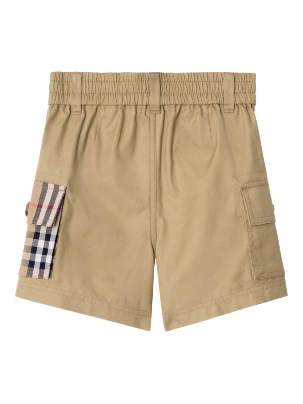 Bermuda beige per neonato 8121249 B9719 Burberry Kids 